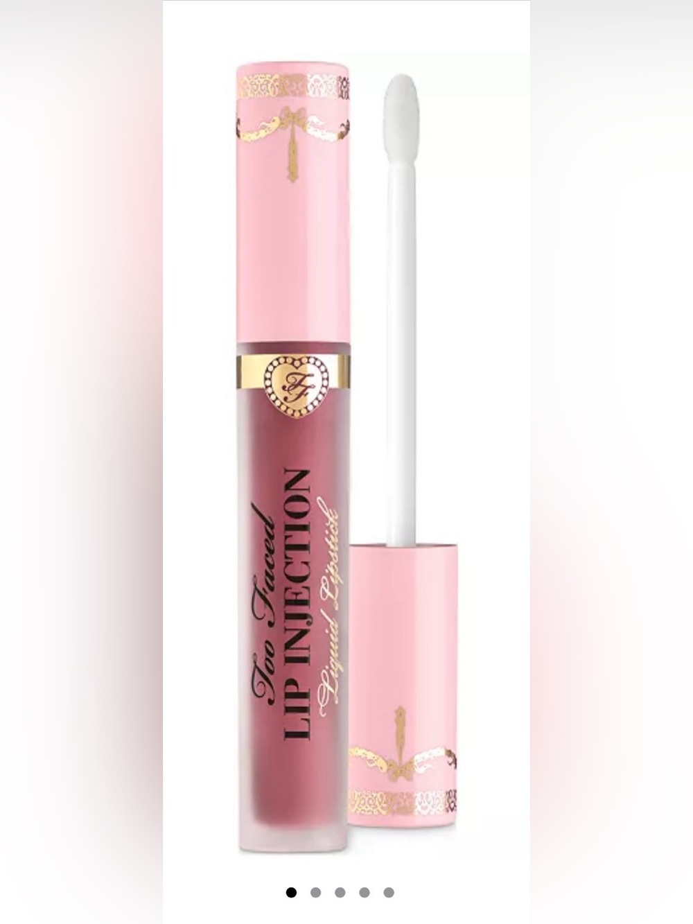 Too Faced Lip Injection Liquid Lipstick - Filler Up dusty mauve full size